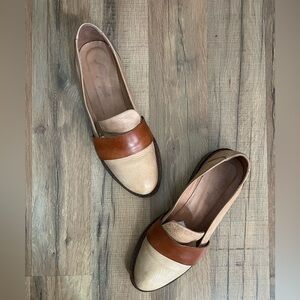 Free People Brown and Tan Flats